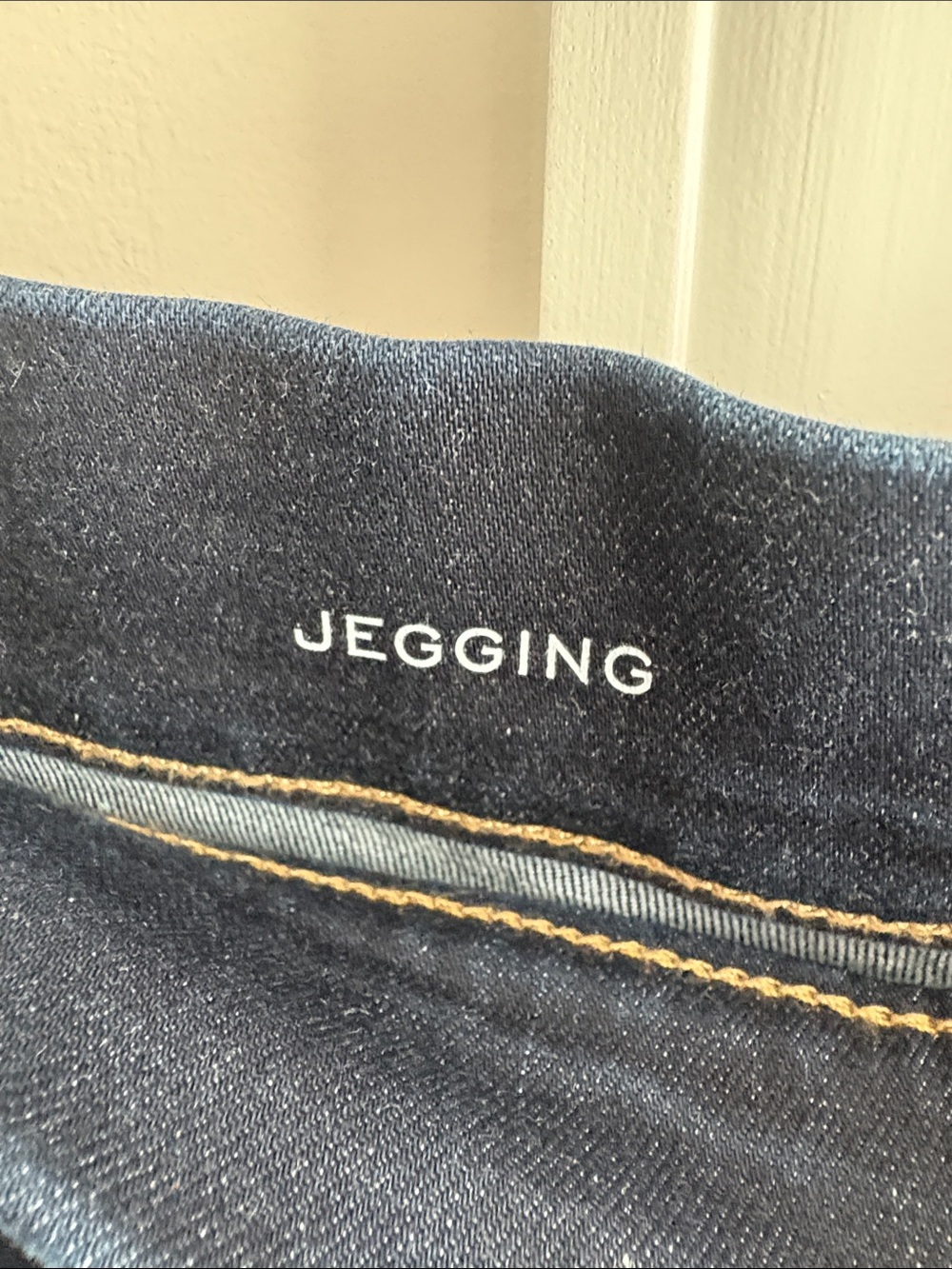 St. John's Bay Dark Blue Pull-On Jeggings - Picture 3 of 5
